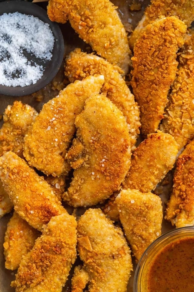 6 Pcs Fried Tenders.