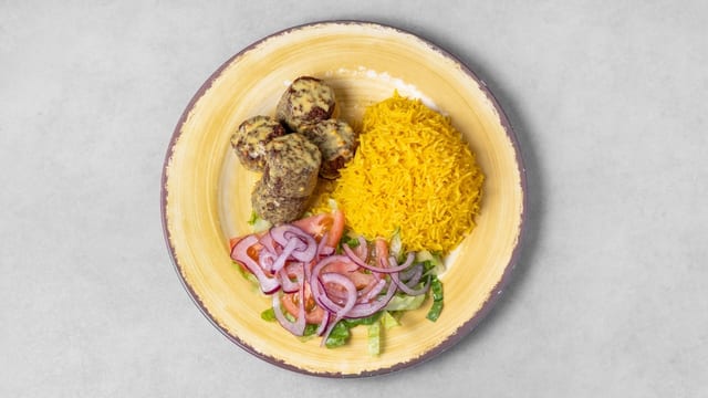 Falafel & Rice Bowl.
