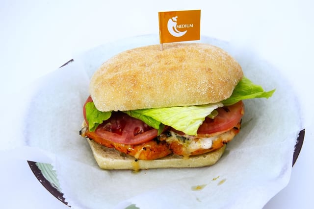 Grilled Chicken Sandwich.
