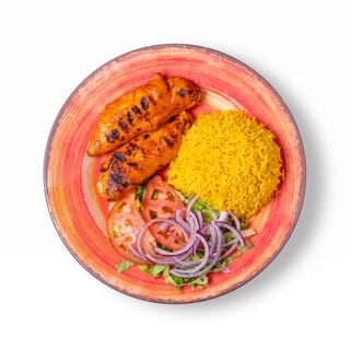 Chicken, Rice Bowl & Fountain Drink Combo