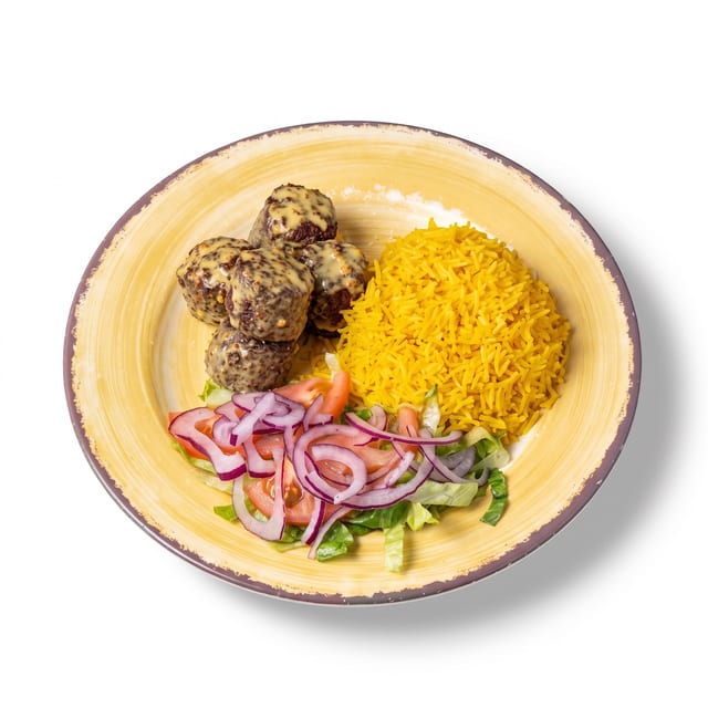 Falafel & Rice Bowl.