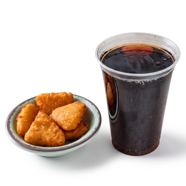 Mac & Cheese Bites & Fountain Drink Combo.