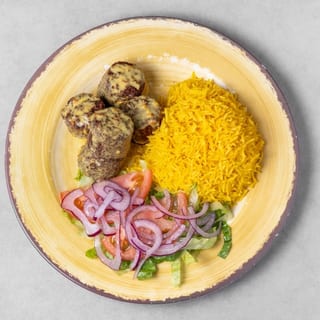 Falafel & Rice Bowl & Fountain Drink