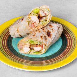 Chicken Wrap/Pita + Peri Fries + Fountain Drink
