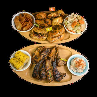 Tribal Feast - 2 Whole Chicken + 8 Lamb Chops + 4 Large sides