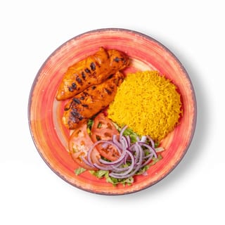 Chicken & Rice Bowl & Fountain Drink